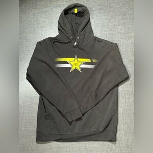 Vintage black rockstar hoodie
